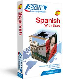 Spanish With Ease Book and 4 CD's
