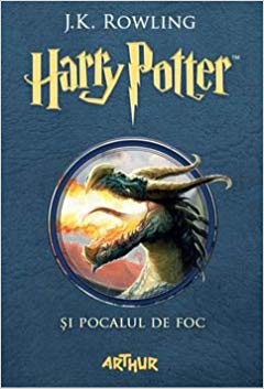 Harry Potter and The Goblet of Fire Book 4 in Romanian