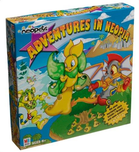 The Neopets Board Game Adventures in Neopia