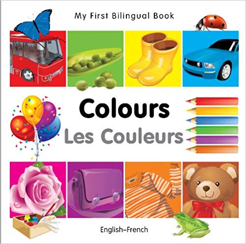 My First Bilingual French Book Learn Colors