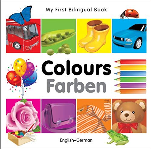 My First Bilingual German Book Learn Colors