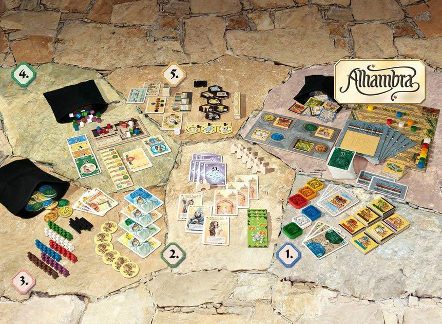Asmodee Alhambra Big Box Board Game | Multilingual Books