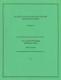 The Lexical Phonology of Masset Haida