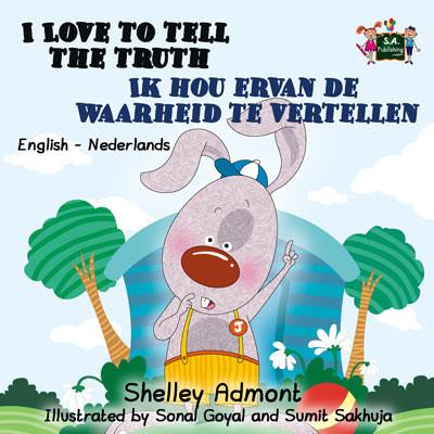 I Love to Tell the Truth English and Dutch Bilingual Kids Book