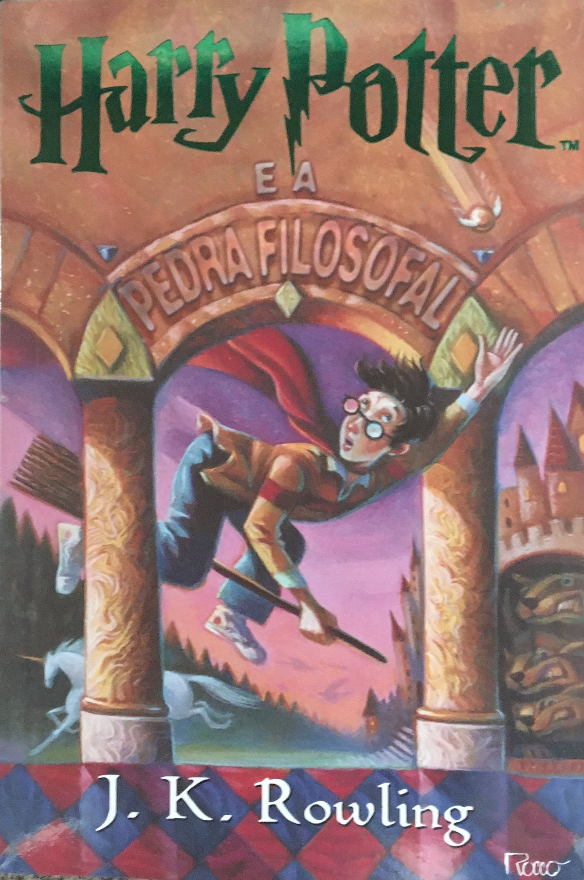 Harry Potter Philosopher's Stone - Portuguese - EA Pedro Filosofal