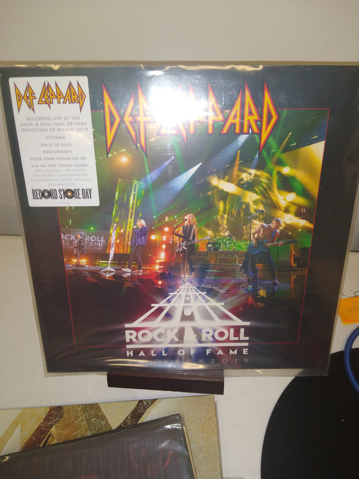 Def Leppard live record store day hall of fame