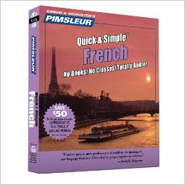 French Modern Pimsleur Quick and Simple Audio CD
