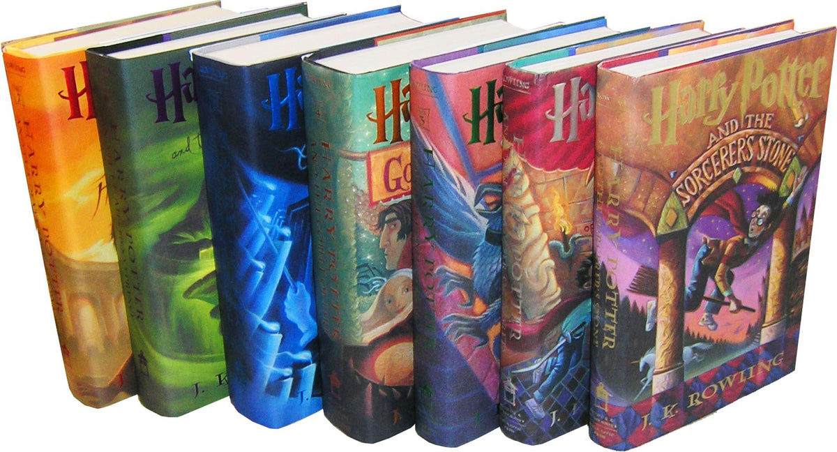 Harry Potter Complete Series Boxed Set Collection JK Rowling All 7 Books! Like NEW!