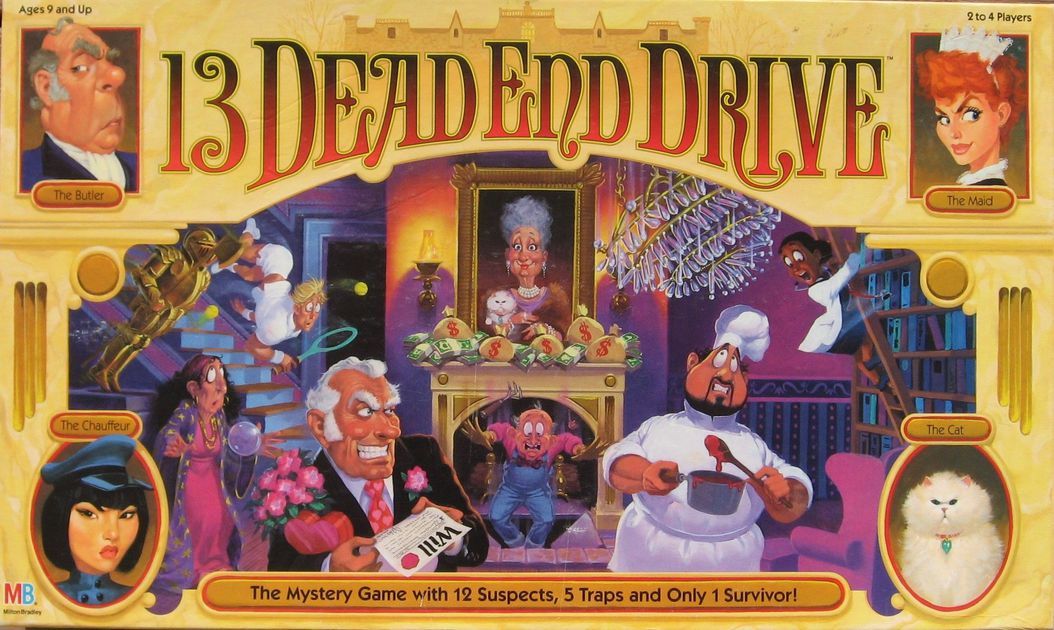 The 13 Dead End Drive Board Game