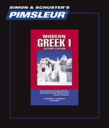 Learn Greek Pimsleur Levels 1 and 2 Used