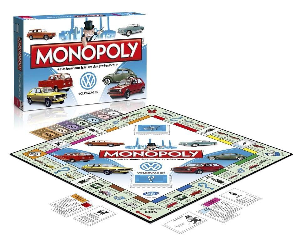 Volkswagen Monopoly Board Game in German