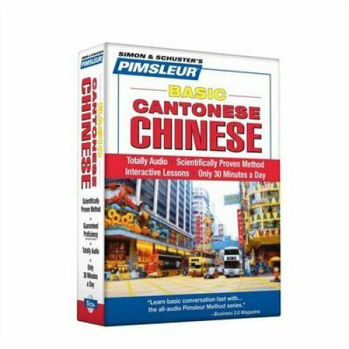 Pimsleur Cantonese Chinese Basic Course Audio CD's