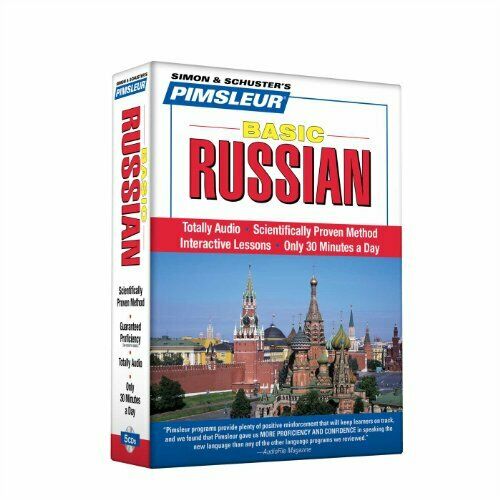 Pimsleur Russian Basic Course Audio CD's