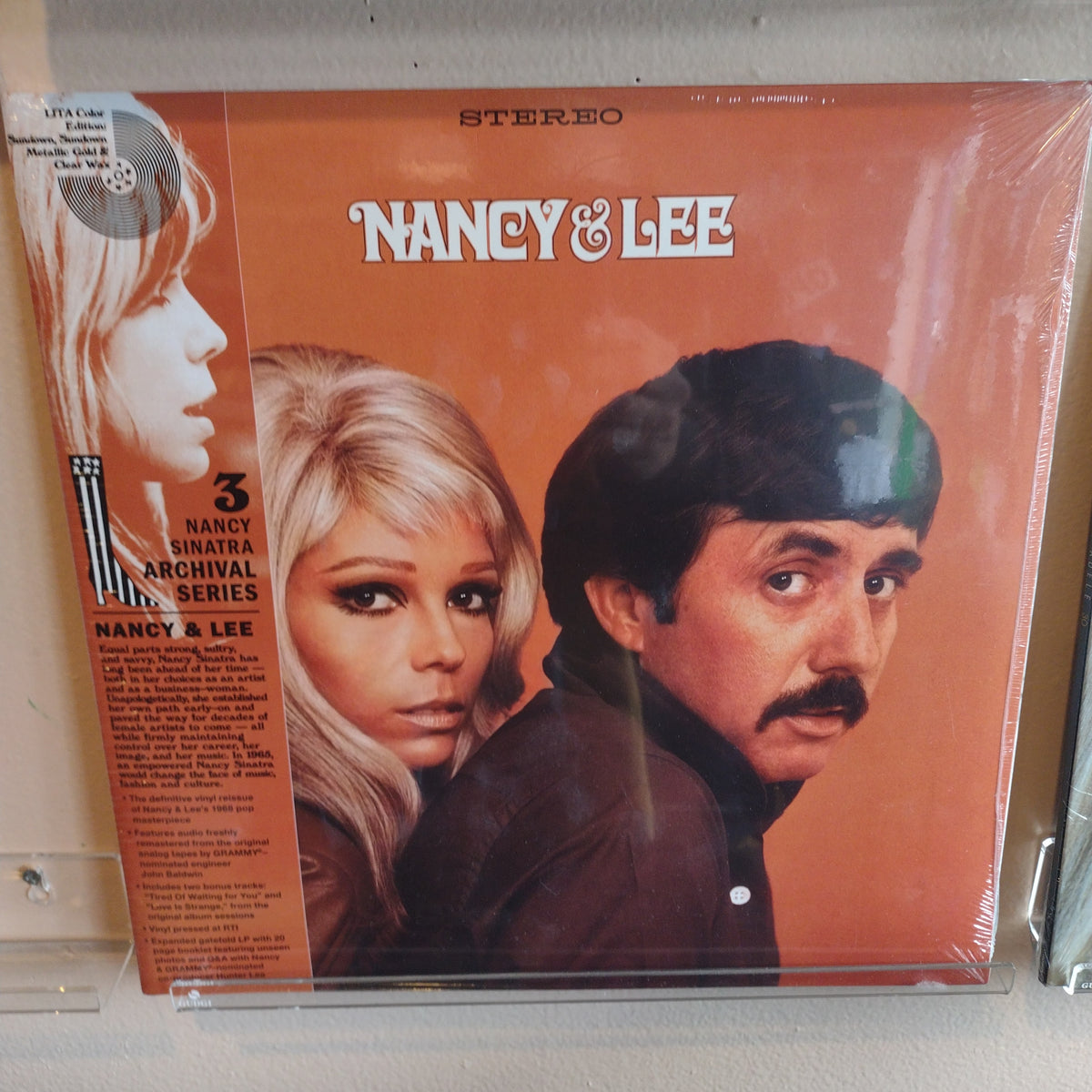 Nancy and lee vinyl record