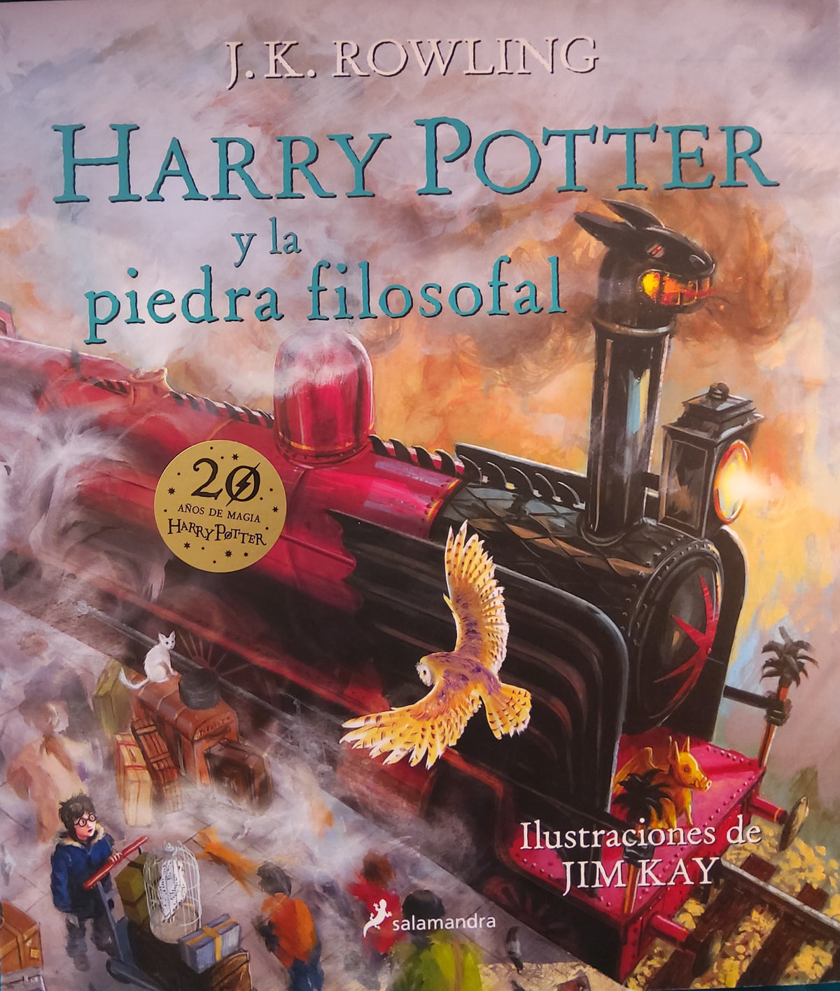 Harry Potter y la piedra filosofal (ilustrado) Spanish