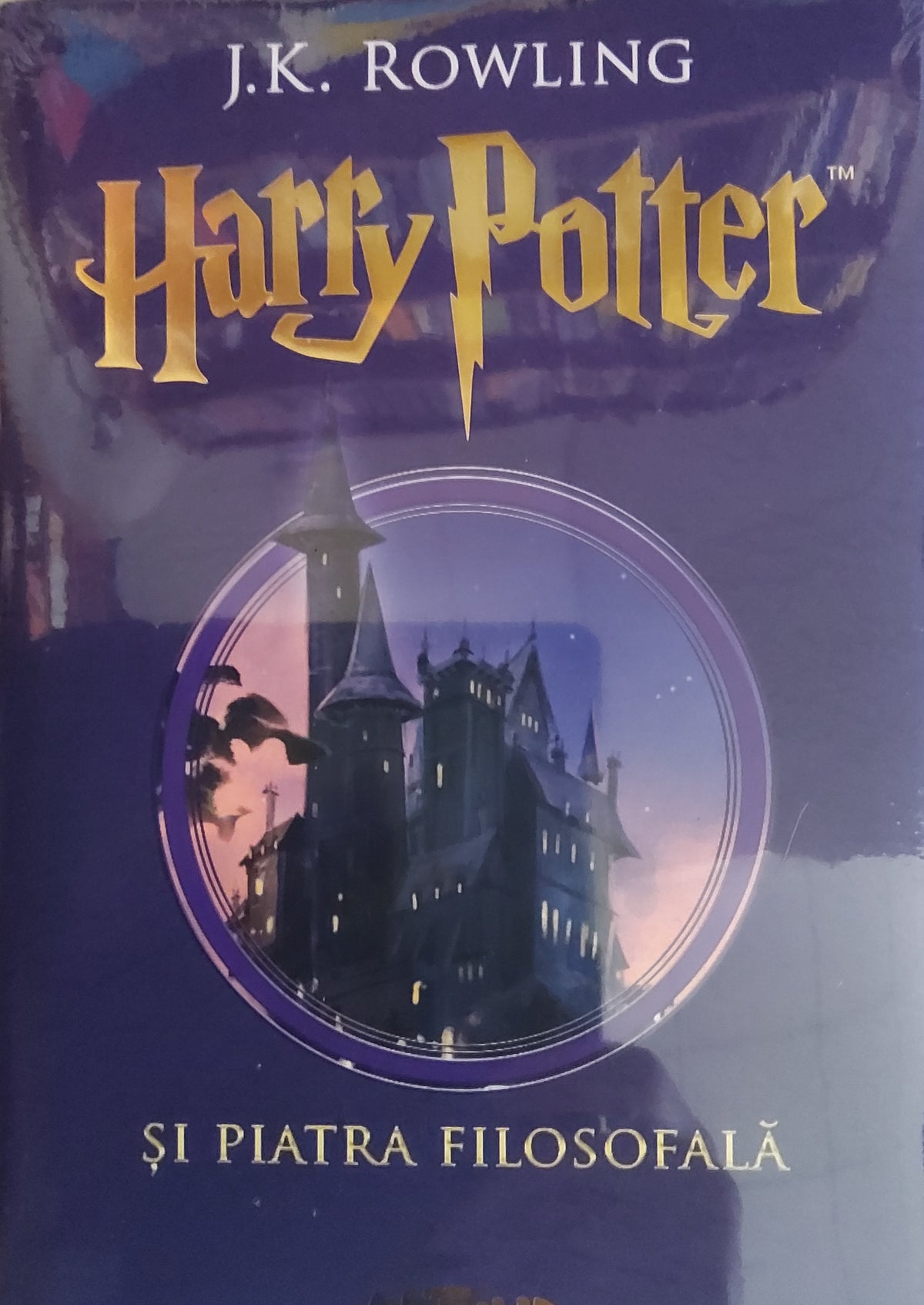 Harry Potter and the Sorcerer's Stone Book 1 in Romanian