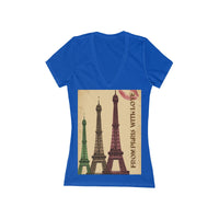 Load image into Gallery viewer, Eiffel Tower Paris Women's Shirt
