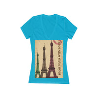 Load image into Gallery viewer, Eiffel Tower Paris Women's Shirt
