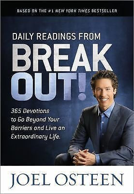 Joel Osteen - Daily Readings From Break Out (2014) - Audio Book -CD- New