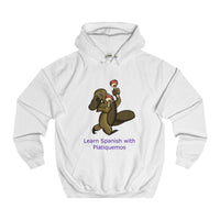Load image into Gallery viewer, Platiquemos Spanish Hoodie

