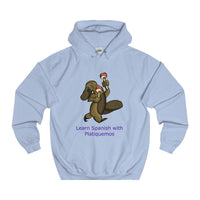 Load image into Gallery viewer, Platiquemos Spanish Hoodie
