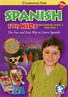 Spanish for Kids Beginner Volume 1