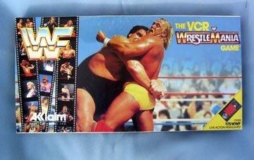 The VCR WrestleMania WWF Board Game