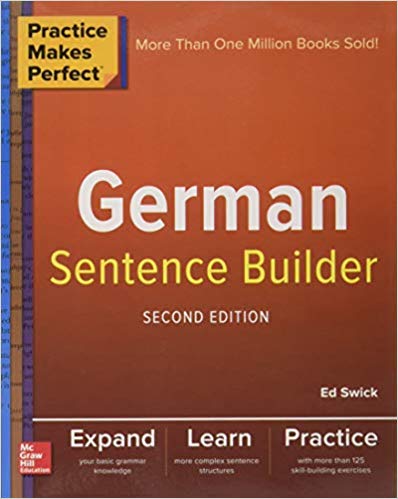 German Sentence Builder Workbook