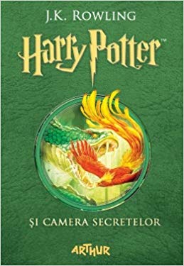 Harry Potter and The Chamber of Secrets Book 2 in Romanian