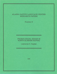 Phonological Issues in North Alaskan Inupiaq