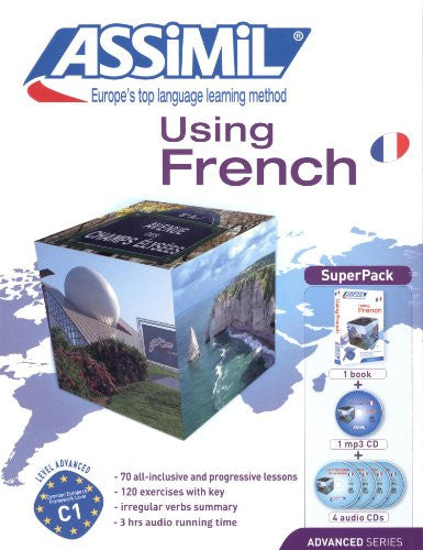 Using French Super Pack - Advanced French for English Speakers  Book and CD's