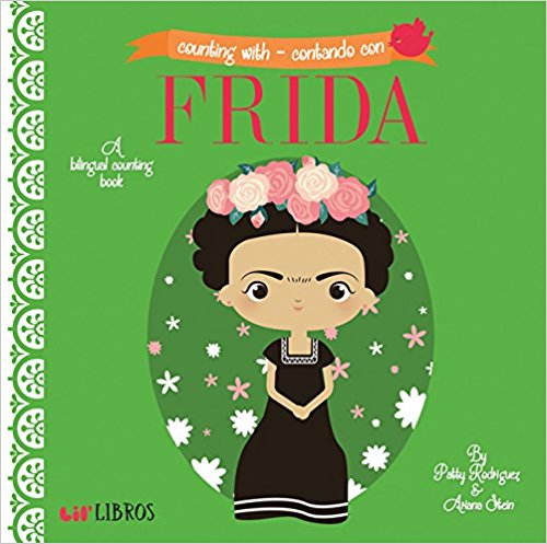 Counting With -Contando Con Frida English Spanish Board Book