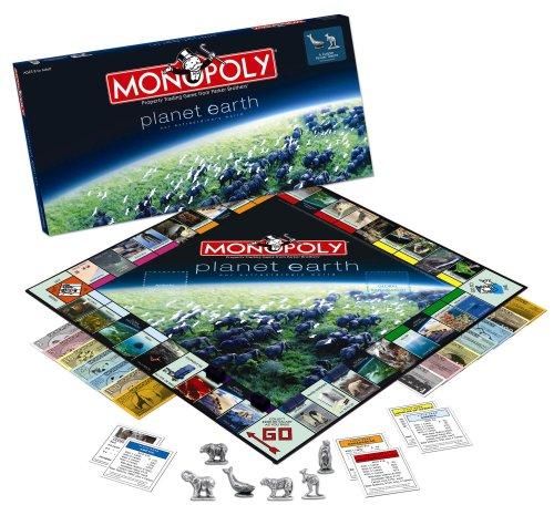 Planet Earth Monopoly Board Game