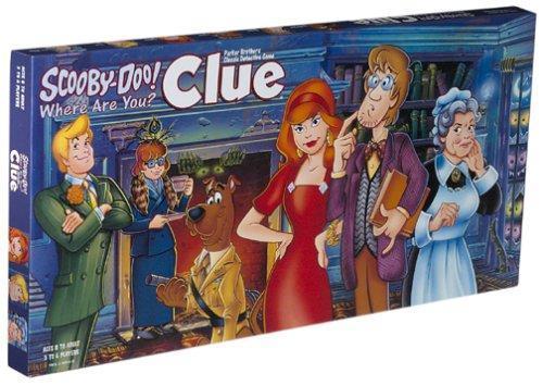 Scooby Doo Clue Board Game Used