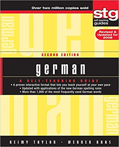 German A Self-Teaching Guide Workbook | Multilingual Books