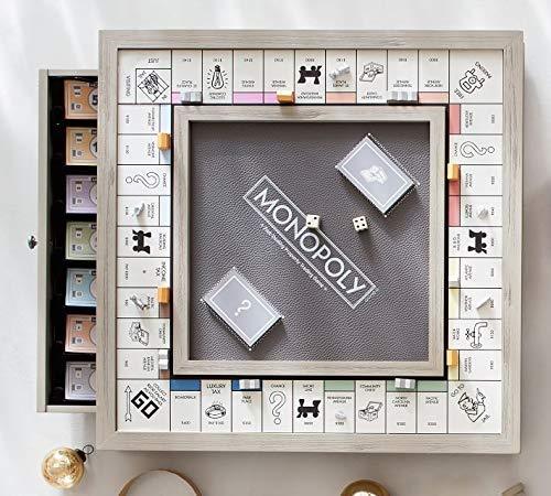 Monopoly LUXE Luxury Edition White Gold Edition