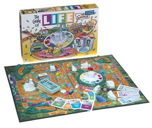 The Game of Life Simpsons Board Game | Multilingual Books