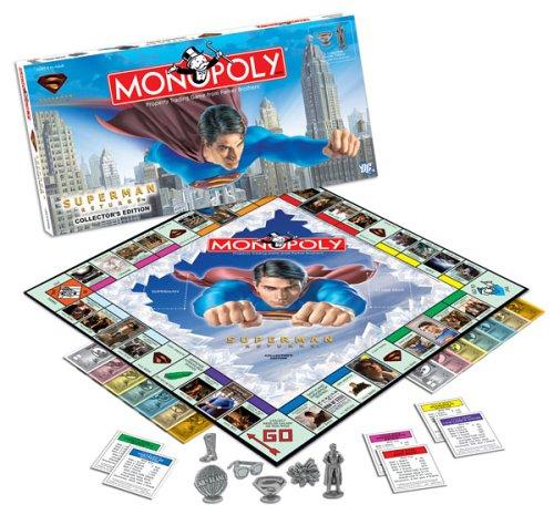 Superman Returns Monopoly Board Game