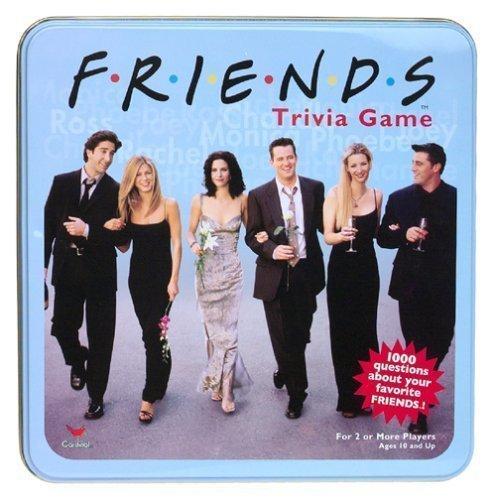 Friends Trivia Game Collectible Blue Tin