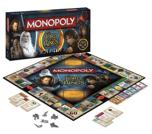 Lord of The Rings Monopoly Board Game