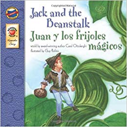 Jack and the Beanstalk English Spanish Bilingual