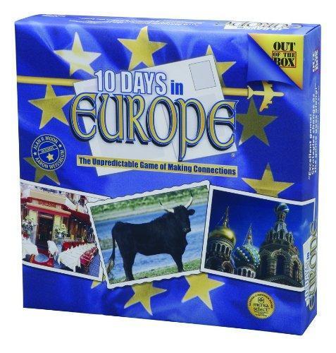 10 Days In Europe Board Game Brand New - TigerSo