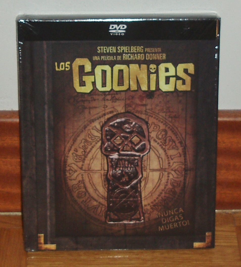 THE GOONIES-LOS GOONIES-DIGIBOOK DVD+LIBRO-NUEVO-SEALED-**R2**-STEVEN-SPIELBERG