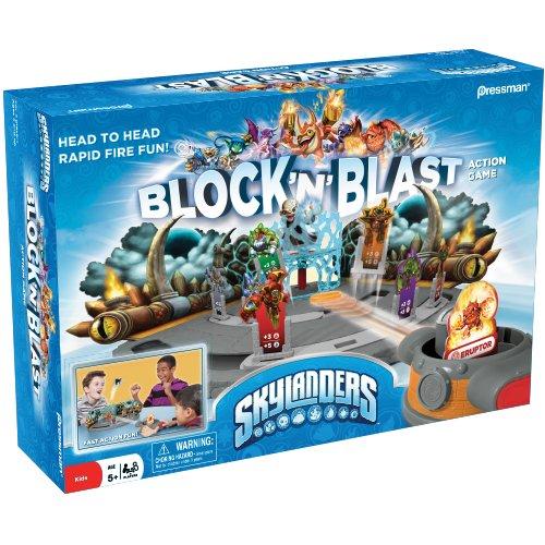 Skylanders Block and Blast Action Board Game