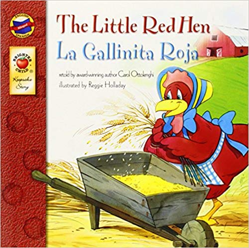 The Little Red Hen English Spanish Bilingual