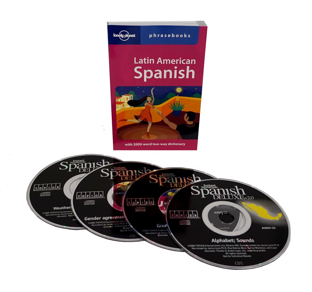 Topics Instant Immersion Learn to Speak Latin American Spanish with 4 Audios CD