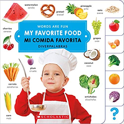 My Favorite Food English Spanish Bilingual Board Book