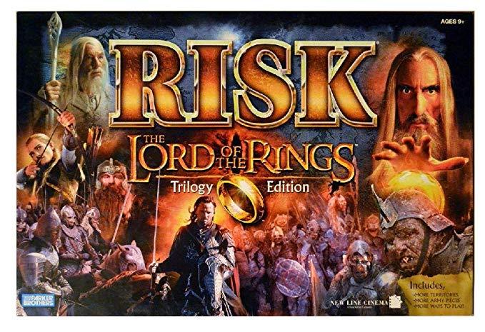 Risk Lord of the Rings Trilogy Edition