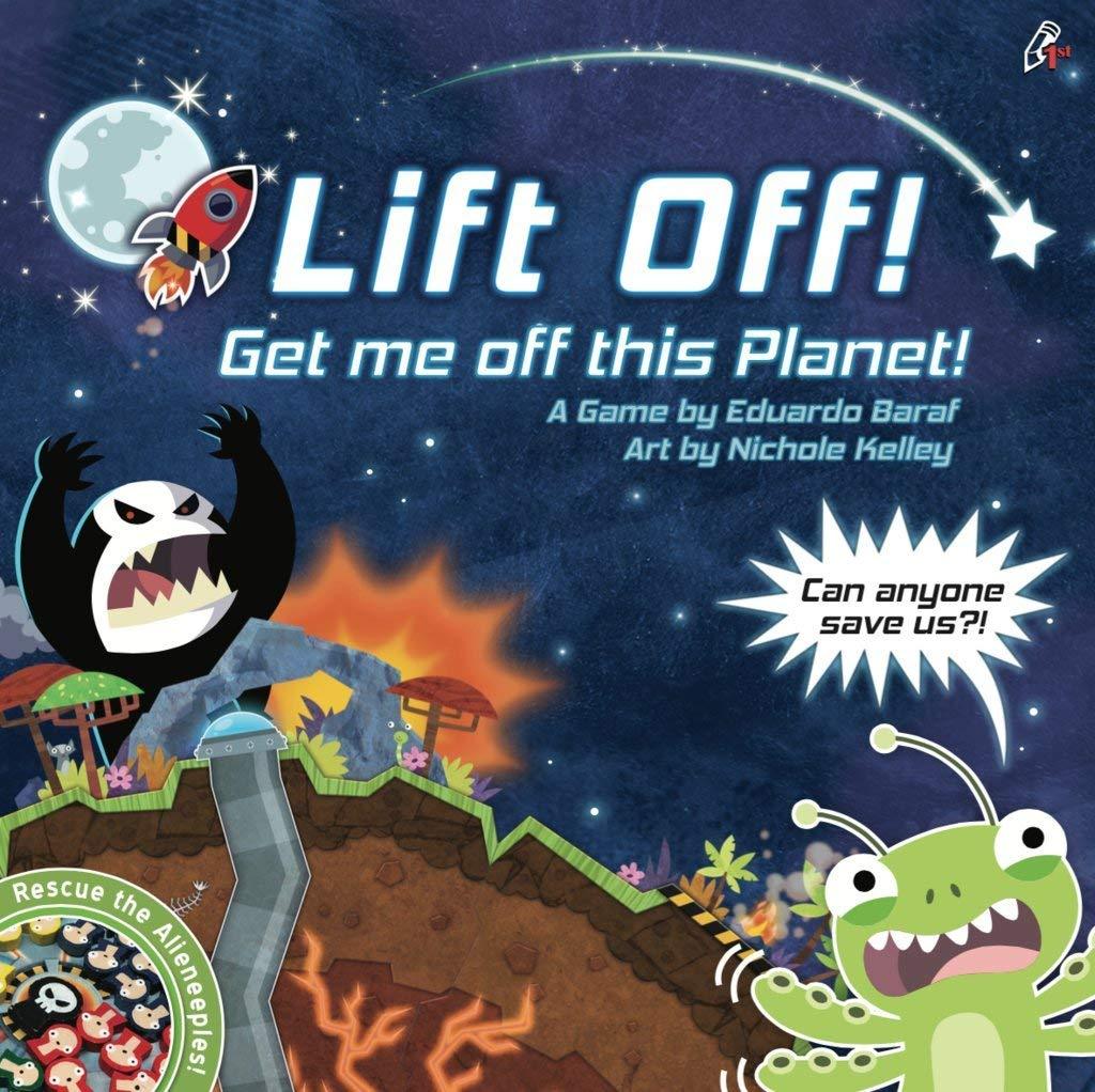 Lift off! Get Me Off This Planet Game | Multilingual Books