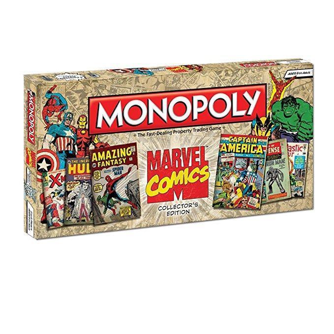 Monopoly Marvel Comics Collector's Edition Used